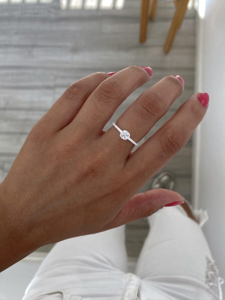 ·Anillo Cubic cuadrado· - Imagen 2