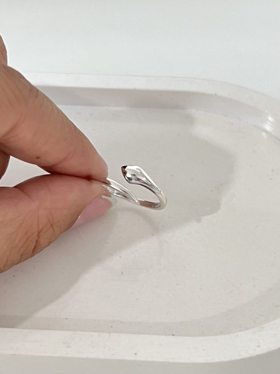 ·Anillo Snake regulable·