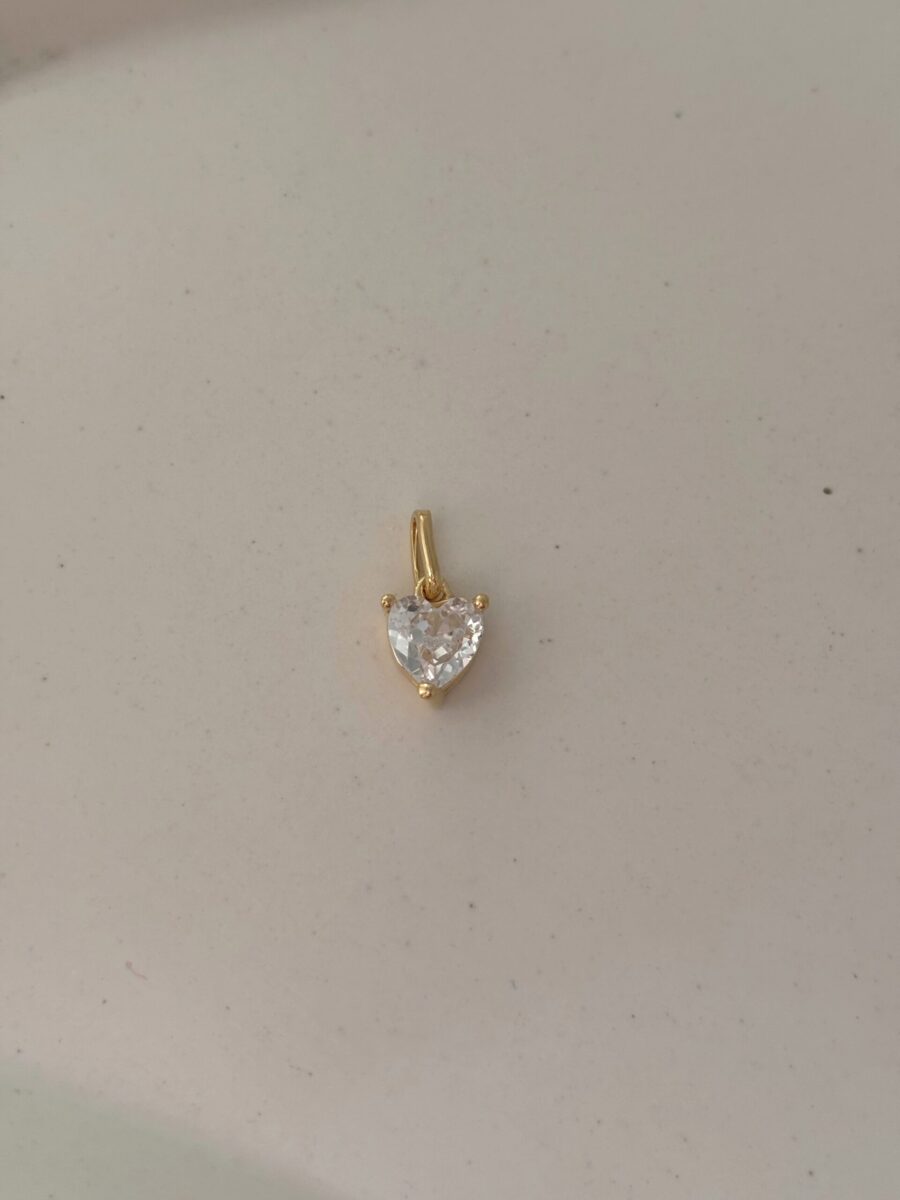 ·Mini dije corazón 6 mm·