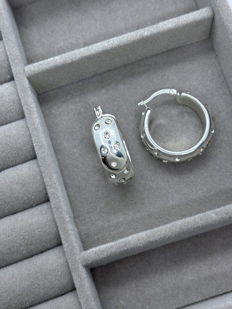 ·Argollas diamond 2 cm de diámetro·