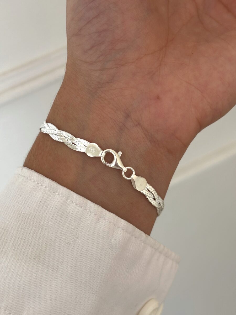 ·Pulsera Trenzada 17,05 cm largo· - Imagen 2