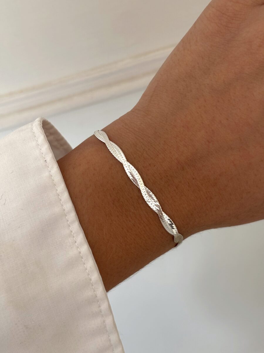 ·Pulsera torzada 18 cm largo·