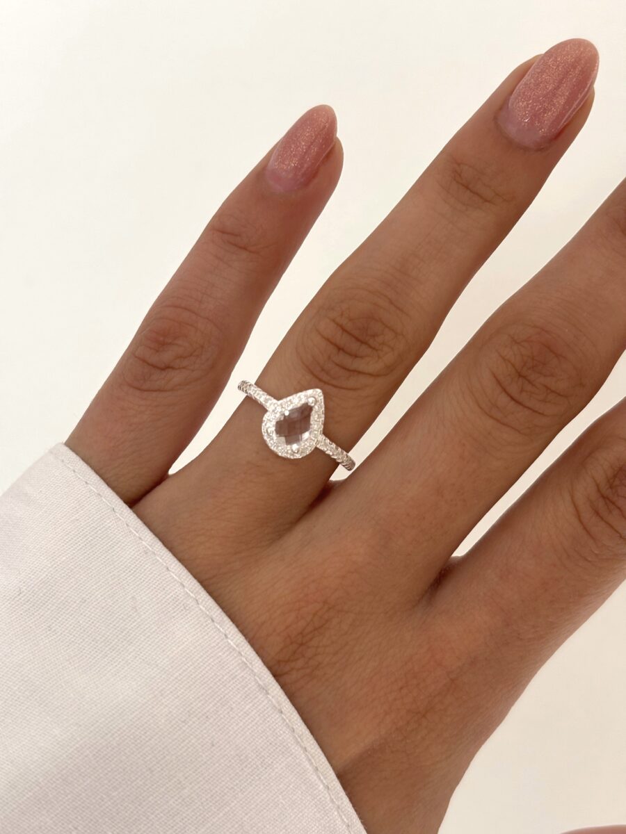 ·Anillo cubic gota· - Imagen 2