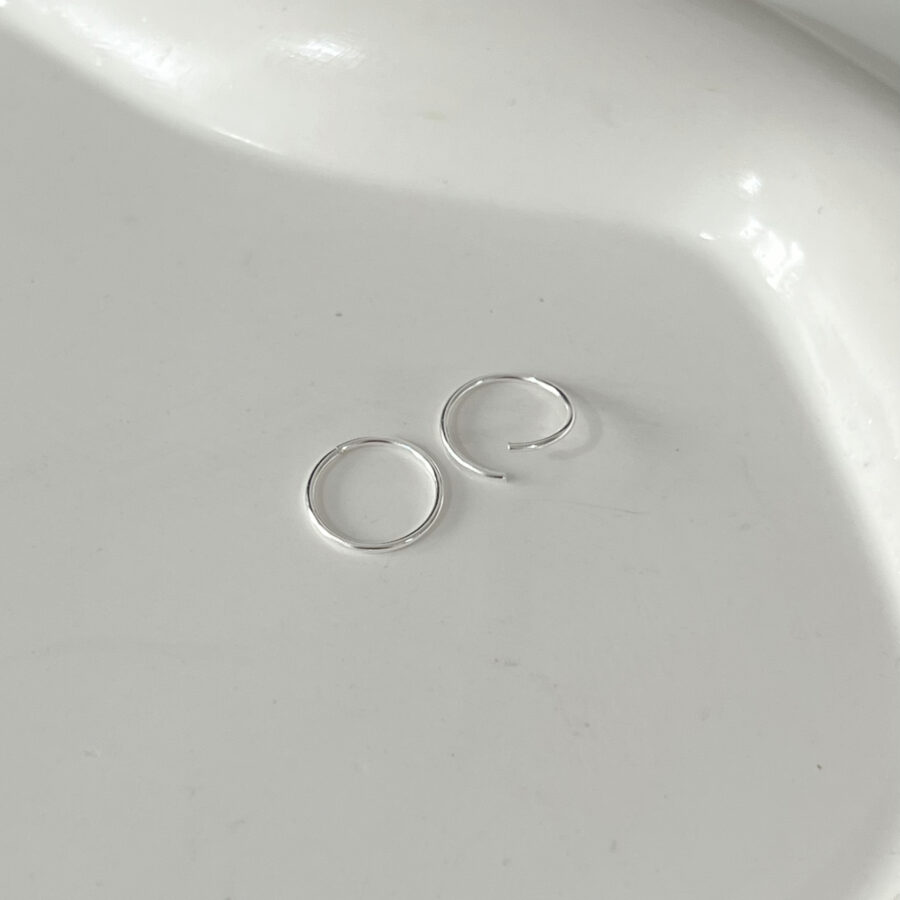 ·Argolla sin fin 8 mm x unidad ideal nostril·