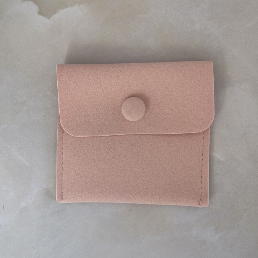 ·Estuche Gamuza rosa·