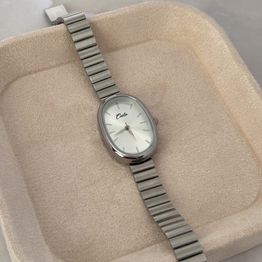 ·Reloj Eva plateado·