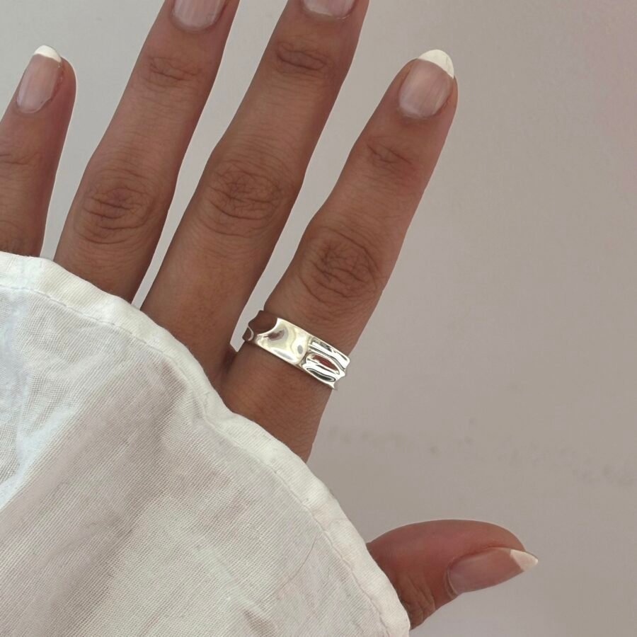 ·Anillo Heidi irregular - regulable·